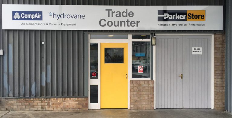 J&J Air Systems Trade Counter Signage