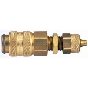 21KLKS08MPX — Quick Coupling, European profile, ND 5 (Series 21) — Straight — 6x8mm
