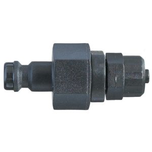 21SBKO06DPX — Quick coupling, Euro Profile, Thermoplastic, ND 5 ( Series 21 - Thermoplastic) — 4x6mm