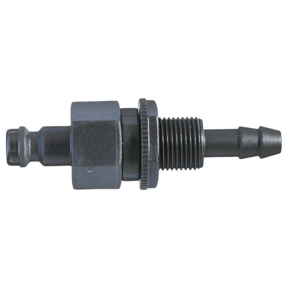 21SBTS04FVX — Quick coupling, Euro Profile, Thermoplastic, ND 5 ( Series 21 - Thermoplastic) — 4mm