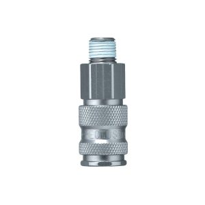 25KAAK21MVN — Quick coupling system with nominal diameter 7.8 for pneumatic (series 25, 1600 and 1625), liquids — R1/2