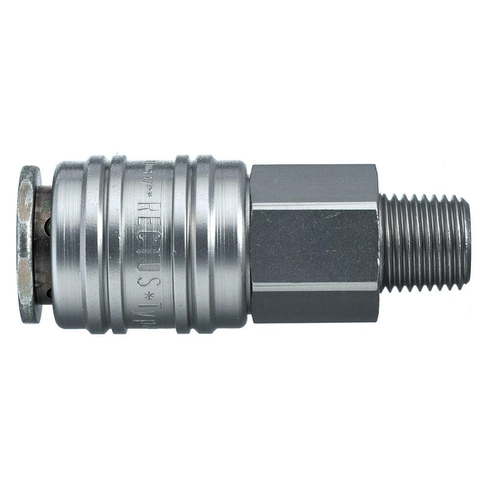 25KSAK17MPN — Quick coupling system with nominal diameter 7.8 for pneumatic (series 25, 1600 and 1625), liquids — R3/8