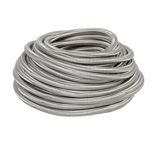 MHS1025 — Self-fastening hoses with internal textile yard for NBR & EPDM and external metallic braid for silicone & FKM