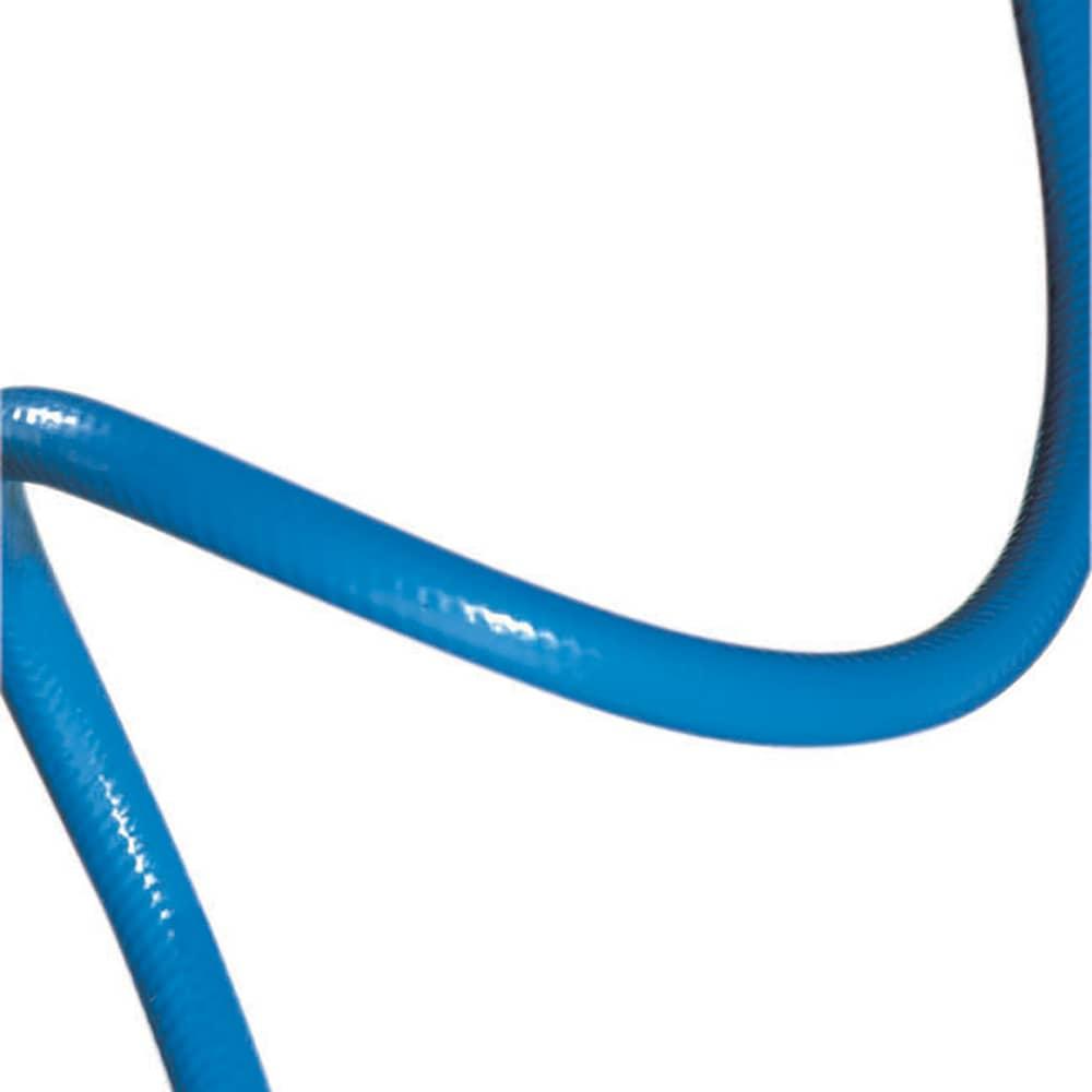 PVC09/050/03 — BLUE BRAIDED PVC HOSE 50 M 14.5x9