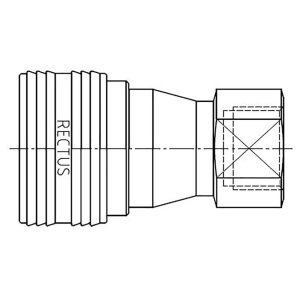 76KFIW33MPX — Quick Coupling, ISO 7241-B profile, ND 4.3-20 (Series 71 to 76) — G 1