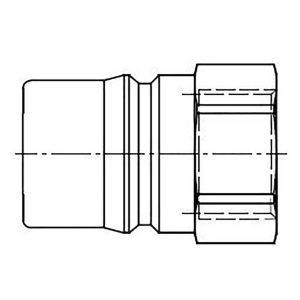 76SFIW33MXX — Quick Coupling, ISO 7241-B profile, ND 4.3-20 (Series 71 to 76) — G 1