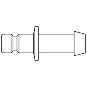 20SFTF02MXN — Quick Coupling, European Profile, ND 2.7 (Series 20) — 2mm