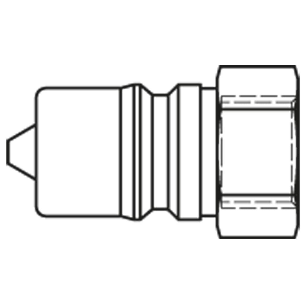 73SBIW17DVX — Quick Coupling made of Thermoplastic with ISO 7241-1 Series B Profile, Series 70