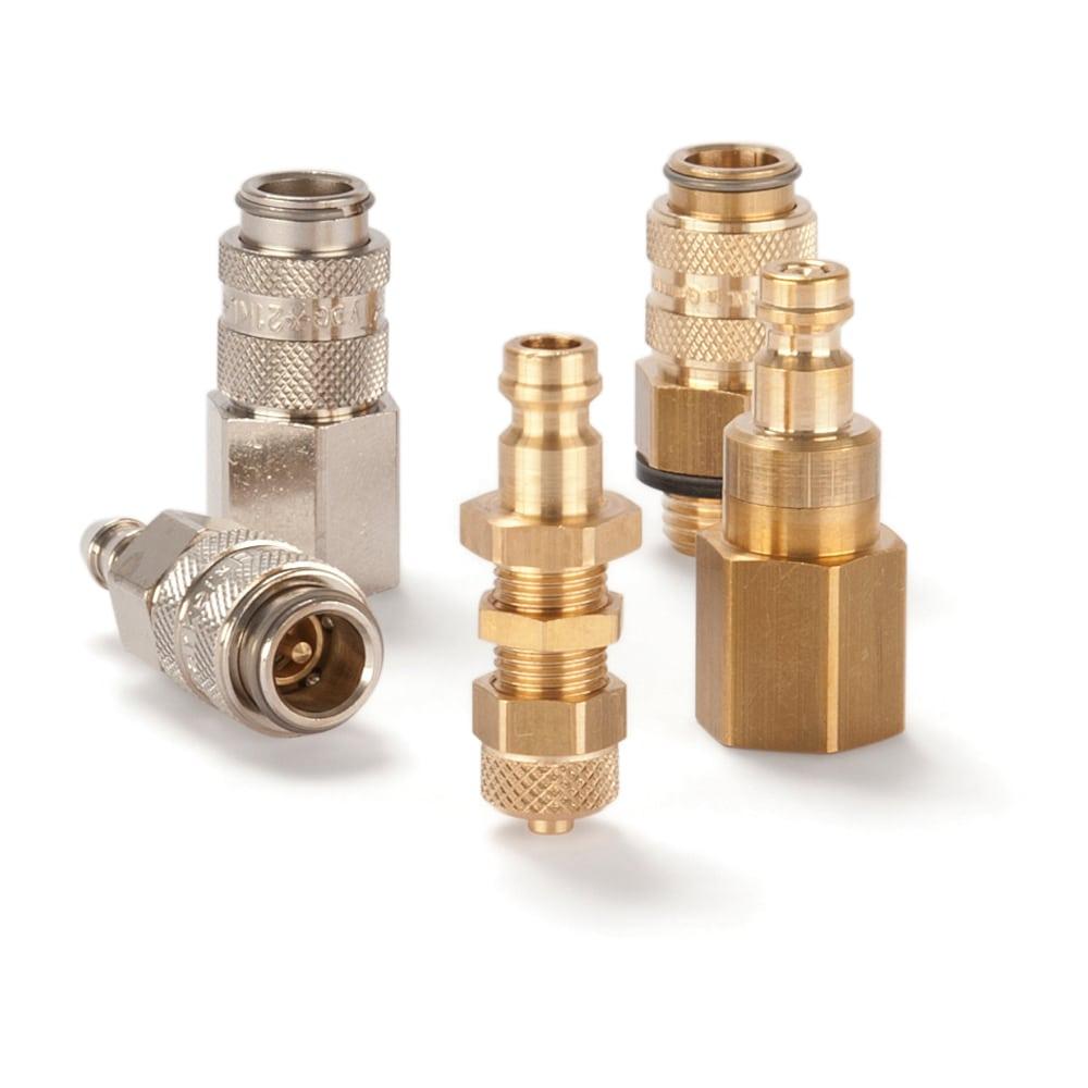 21KAAN13RVX — Quick Coupling, European profile, ND 5 (Series 21) — Straight — NPT1/4
