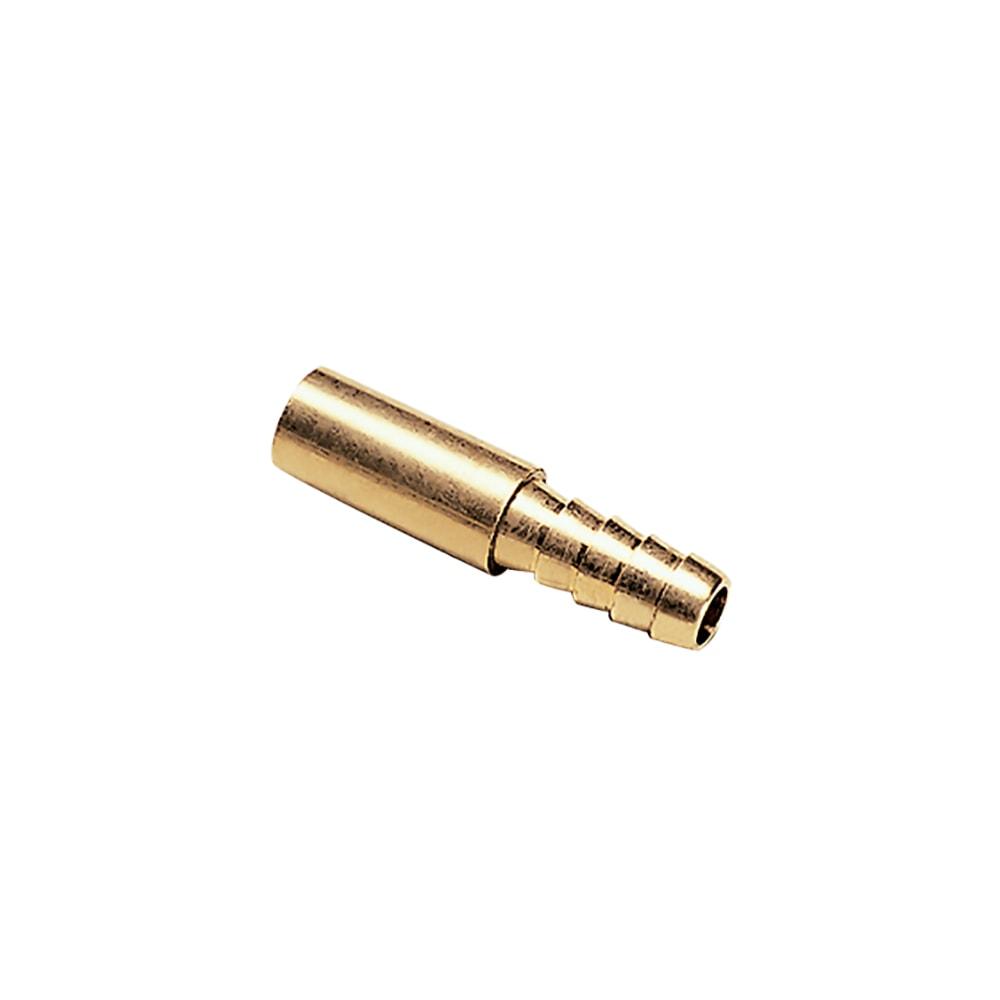 0165 08 08 — Brass Accessories for Compression Fittings — Barb connector for flexible tubing — 8mm, 8mm