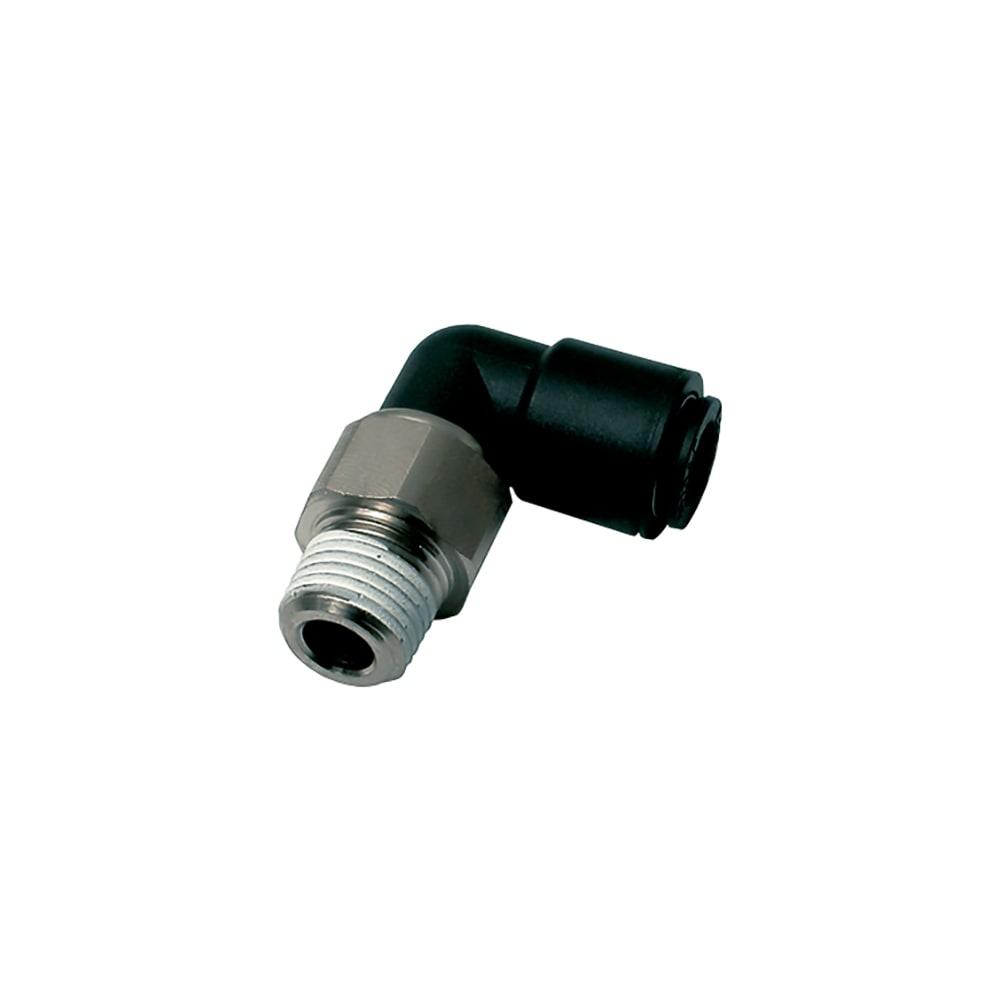 3159 06 10 — Pneumatic Push-In Fittings - LF 3000® — Elbow 90° — 6mm, G1/8