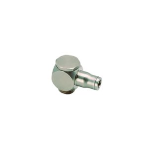 3618 04 19 — Single Banjo, Male and Thread — Straight — 4mm, 19mm