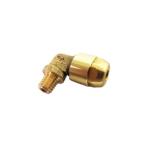 6179 04 57 — Brass Push-In Fittings for Lubrication and Vacuum Systems - LF 6100 — 4mm, M8x1.25