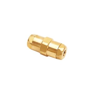 6106 04 00 — Brass Push-In Fittings for Lubrication and Vacuum Systems - LF 6100 — 4mm