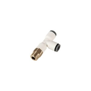 6903 04 13 — LIQUIfit® Push-In Fittings with Metal Adaptors — Tee — 4mm, G1/4