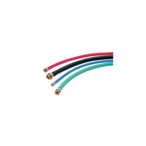1080H66 03 — Self-fastening hoses with internal textile yard for NBR & EPDM and external metallic braid for silicone & FKM, 80m, Red