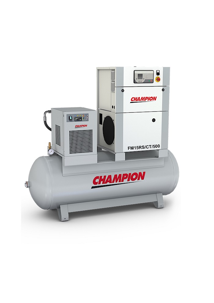Champion FM 15 RS – 13 bar 500LT Tank + Dryer