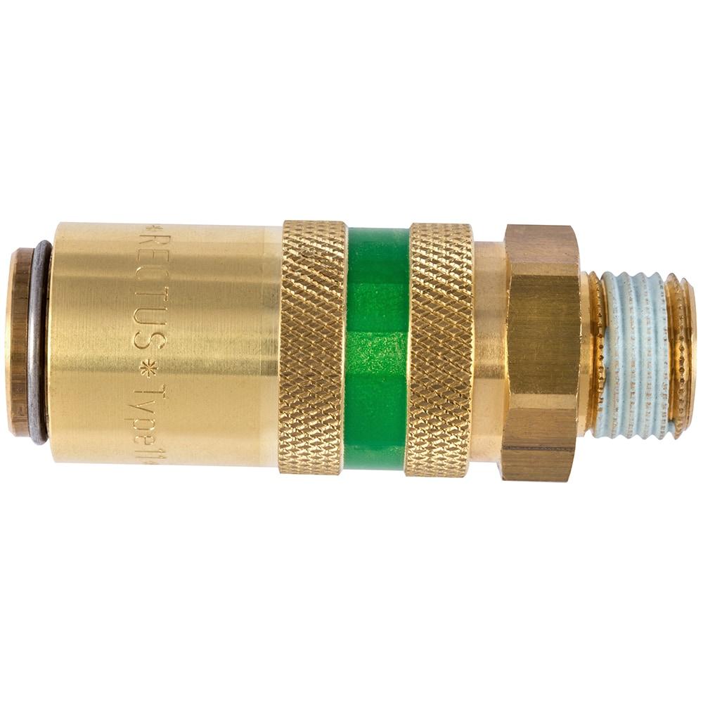 11KBAW17MVXSL — Quick coupling system with nominal diameter 6/9/13 for tempering and cooling applications up to 15 — G3/8