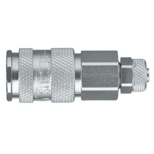 25KAKO08EVX — Quick coupling system with nominal diameter 7.8 for pneumatic (series 25, 1600 and 1625), liquids — 6x8mm
