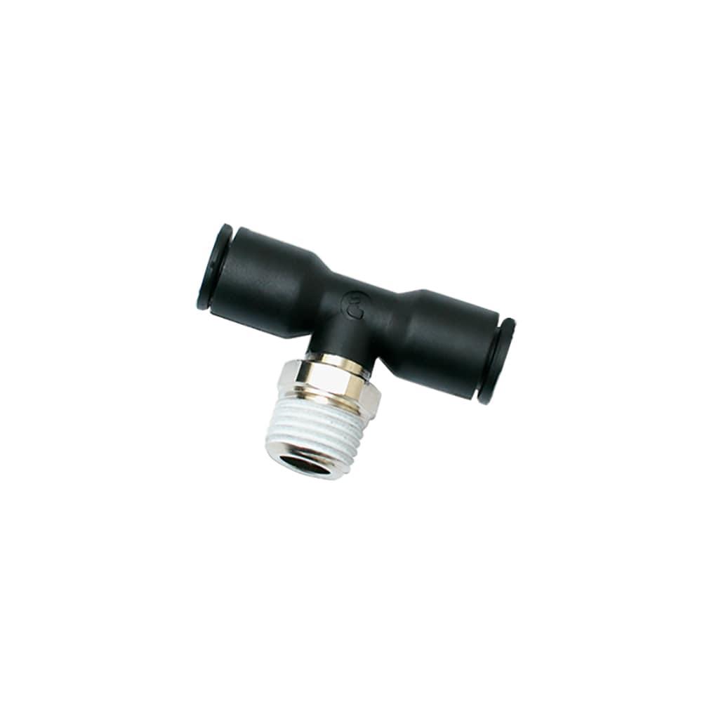 3108 04 11 — Pneumatic Push-In Fittings - LF 3000® — Branch Tee — 4mm, NPT1/8