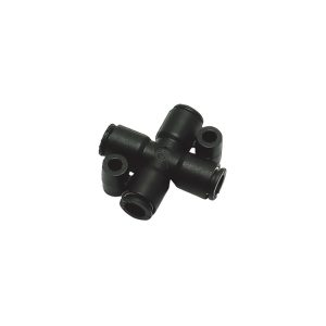 3107 04 00 — Pneumatic Push-In Fittings - LF 3000® — Cross — 4mm