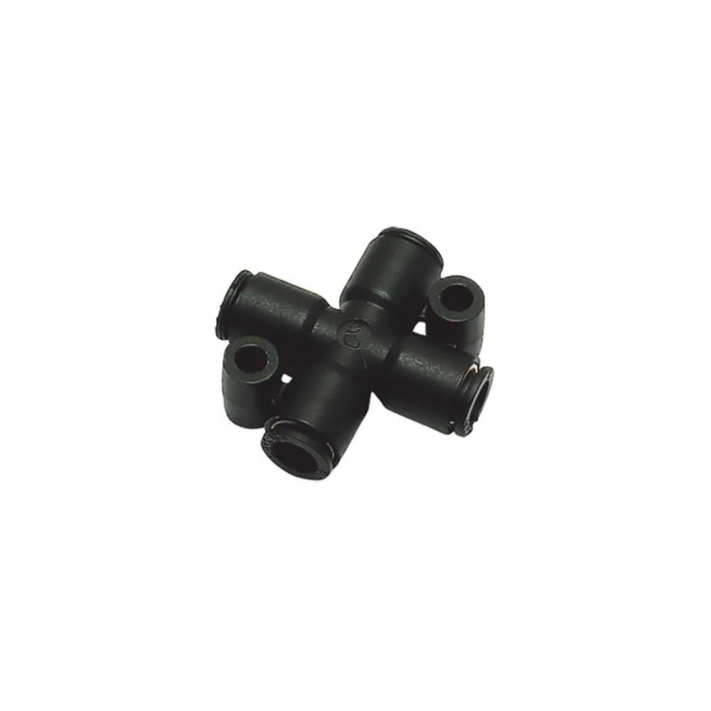 3107 04 00 — Pneumatic Push-In Fittings - LF 3000® — Cross — 4mm