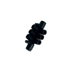 3306 08 06 — Pneumatic Push-In Fittings - LF 3000® — Union Tee — 8mm, 6mm