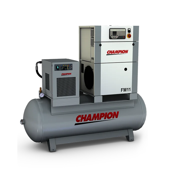Champion FM 11 – 10 bar 500LT Tank + Dryer